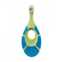Jordan Ypač minkštas vaikiškas dantų šepetėlis 0-2 metų kūdikiams Step 0-2 years Baby Toothbrush Extra Soft Green