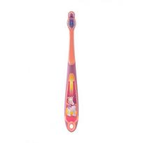 Jordan Minkštas vaikiškas dantų šepetėlis 6-9 metų vaikams Step 6-9 years Junior Toothbrush Soft Coral