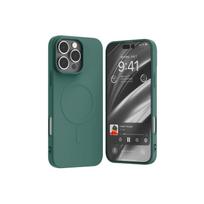 Mercury Semi-Silicone MagSafe dėklas, skirtas iPhone 16 Pro Max (6.9), žalias