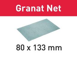 Šlifavimo tinkleliai STF 80x133 P100 GR NET/50 Granat Net