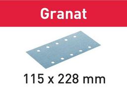 Šlifavimo popierius STF 115X228 P40 GR/50 Granat