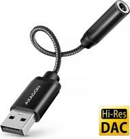 Axagon ADA-HA USB-A Hi-Res DAC audio adapter