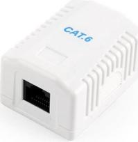 Gembird CABLE ACC MOUNT BOX CAT6 UPT/NCAC-1U6-01 GEMBIRD