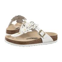 Birkenstock Gizeh Flower Embellishment White 1026686 (BK294-c) šlepetės