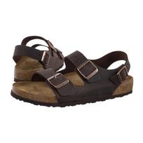 Birkenstock Milano BS Oiled Leather Habana 0034871 (BK369-a) batai