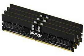 RAM „Kingston KF560R32RBEK4-64“ 64GB 6000 MT/s DDR5 ECC Reg CL32 DIMM (4 vnt. rinkinys) „FURY Renegade Pro EXPO“ | „Kingston“