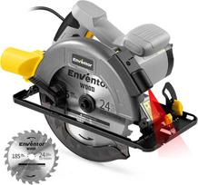 Enventor elektrinis diskinis pjūklas 1400 W su lazerine linija, 6000 aps./min.., pjovimo gylis 62 mm, SGCS1400