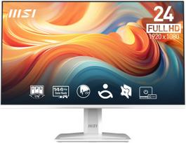MSI  PRO MP243W E14 23.8 inch LED/FHD/FLAT/144Hz/white | PRO MP243W E14 | 4711377346290