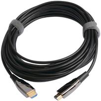 Kabel Eaton Tripp Lite Series 4K HDMI Fiber Active Optical Cable (AOC) - 4K 60 Hz, HDR, 4:4:4 (M/M), 20 m (65 ft.) - Kabel HDMI - HDMI męski zu HDMI męski - 20 m - włókno szklane - Black - aktywny | P568-20M-FBR | 037332236838