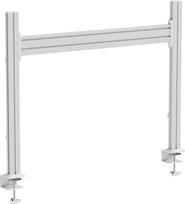 InLine ® Slatwall uchwyt na stół, Panel aluminiowy 1m w tym 2 podpory 0,86m | 4043718332229 | 4043718332229