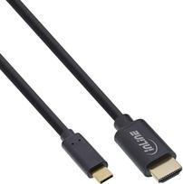 Kabel USB Eaton InLine® USB Display Kabel, USB-C Stecker zu HDMI Stecker, 5m | 64115 | 4043718303137