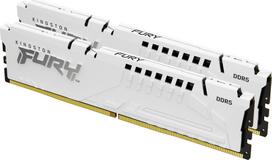 Kingston FURY Beast White/DDR5/64GB/5600 MHz/CL40/2x32GB/White | KF556C40BWK2-64 | 740617333923