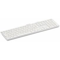 USB skaitmeninė Windows klaviatūra KB-3421, 110 klavišų, 2x USB, aliuminis, Windows OS, silver - Italian | 25071 | 7640113437589