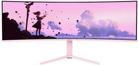 Monitorius Arozzi Arozzi TFT Nova 49" VA 165Hz lenktas pink | AZ-NO-49TUW165-PNK | 0850072937038
