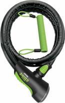 OnGuard spyna dviratininkui Onguard e-dviračiui Rottweiler 8025E VIRVĖ - 25mm*180cm - 5 x Raktai su kodu | ONG-8025E | 7290001285770