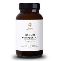 AVEL MAGNIO KOMPLEKSAS, 7 magnio formos, 120 kapsulių