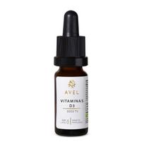 AVEL VITAMINAS D3, 5000 TV, 300 lašų