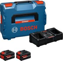 Bosch akumuliatorius 2 x 8,0 Ah + EXAL 18V2-320 greitasis įkroviklis