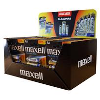 Maxell Alkaline LR6 AA 4-vnt. Ekranas (30 blisterių pakuočių/120 baterijų)