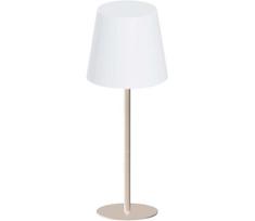 Reguliuojama RGB LED jutiklinė stalinė lempa LUCIA LED/2W/5V 3600 mAh IP44 smėlio spalvos