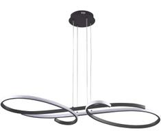 LED pakabinamas šviestuvas su laidu VIOLIN LED/40W/230V juodas