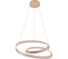 LED liustra ant laido GLOW LED/75W/230V 4000K Ø 60 cm auksinė