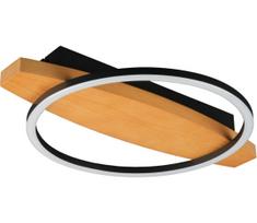 LED lubų šviestuvas MELISA LED/12W/230V 30x40 cm, pušinis