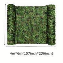 Universalūs kamufliažiniai tinklai dekorui, 400cm*600cm