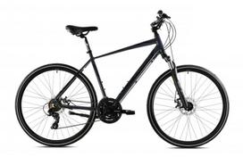 Hibridinis dviratis Capriolo Trek Roadster M, juodas