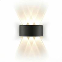 LED Sieninis šviestuvas , IP65, 6W, 3000K, aliuminė