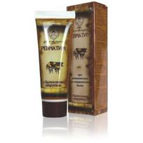 Eliksyras „REVMATIM“ kūno kremas-balzamas su bičių nuodais, 75 ml