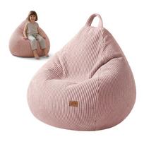 Sėdmaišis Mark Adler Comfy 1.0 Pink – rožinis, velvetinis audinys, minkštas pufas