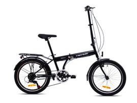 Sulankstomas dviratis Capriolo Traveler ST, 20", juodas