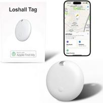 Mini „Bluetooth“ sekiklis daiktams surasti, baltas