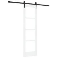 vidaXL Slankios durys Balta 61 x 198,5 cm