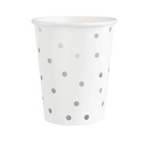Vienkartiniai popieriniai puodeliai, 220 ml, 6 vnt.