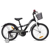 Vaikiškas dviratis 4Kids Flash 20" // 1G, dydis 10" (25.5 cm) (juoda)