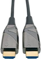 Kabel Eaton Tripp Lite Series 4K HDMI Fiber Active Optical Cable (AOC) - 4K 60 Hz, HDR, 4:4:4 (M/M), 20 m (65 ft.) - Kabel HDMI - HDMI męski zu HDMI męski - 20 m - włókno szklane - czarny - aktywny | P568-20M-FBR | 037332236838