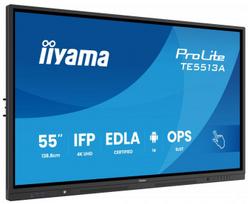 Monitor iiyama IIYAMA 138.8cm(55'') TE5513A-B2AG 16:9 Touch 2xHDMI+DP+2xUSBC (wysyłka) | TE5513A-B2AG | 4948570125722