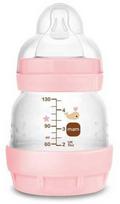 Kūdikių buteliukas Mam Perfect Start Sealife, 130 ml, 0 mėn., rožinė sp.