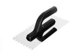 Trintuvė tinkavimui ANALOG 5022 nerūdijančio plieno dantyta 270x130 mm 12x12 mm