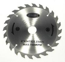 Diskas medžio pjovimo MEDŽIUI 150 mm 24 dantų grūdintas