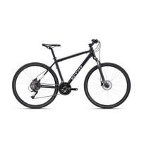 CTM Tranz 28" - 2025 - matt black-glossy silver Hibridinis-trekking dviratis