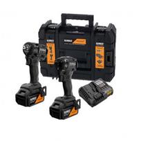 DeWALT DCK2224MP2T McLaren įrankių rinkinys 2x5 Ah