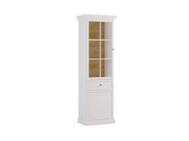 Vitrina Lucca W2D1S, balta