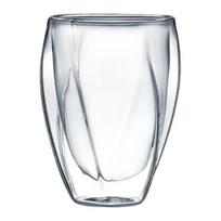 Dvigubo stiklo stiklinių rinkinys Ambition Twist, 0.3 l, 2 vnt.