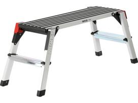 Sulankstoma darbo platforma Yato YT-30600, aliumininė, 150 kg apkrova, 490 mm aukštis