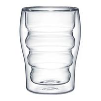 Ambition dvigubo stiklo stiklinių rinkinys Ripple, 350 ml, 2 vnt.
