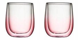 Ambition dvigubo stiklo stiklinių rinkinys Ombre, 350 ml, 2 vnt.