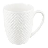 Ambition puodelis Grid, 390 ml, baltas, 1 vnt.